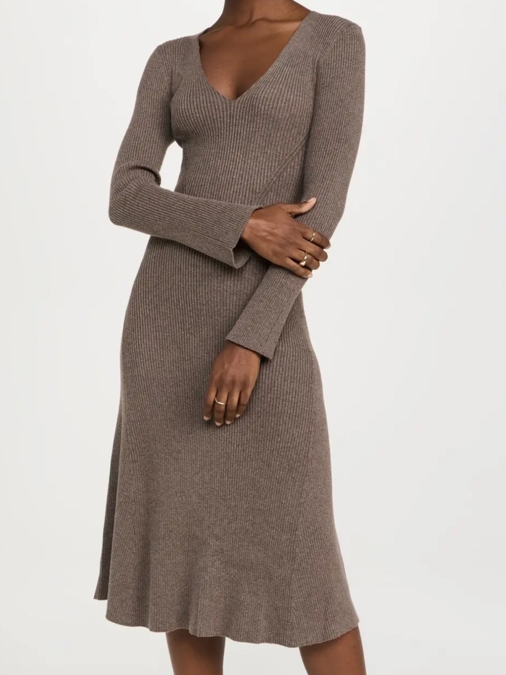 NWT Rails Arlette Ribbed Knit Dress L - Picture 2 of 4